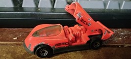 Matchbox ORIGINAL1989 Oldsmobile Aerotech Nearly Neon Orange Dream Car Loose! - $4.60
