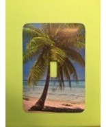Palm Trees Metal Switch Plate palm trees - £7.30 GBP