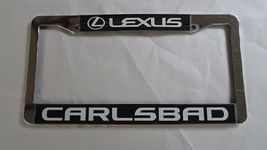 Lexus Carlsbad License Plate Frame Dealership Plastic - $28.42