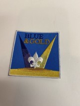 Boy Scouts Patch Blue And Gold - $10.35