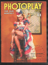 Photoplay 4/1952-British pub-Mitzi Gaynor cover &amp; feature-John Wayne-Vera Ell... - £59.13 GBP