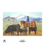 LIMITED EDITION GICLEE PRINT- &quot;AMERICAN COWGIRL #23- LANA RANDALL - COLO... - $430.00