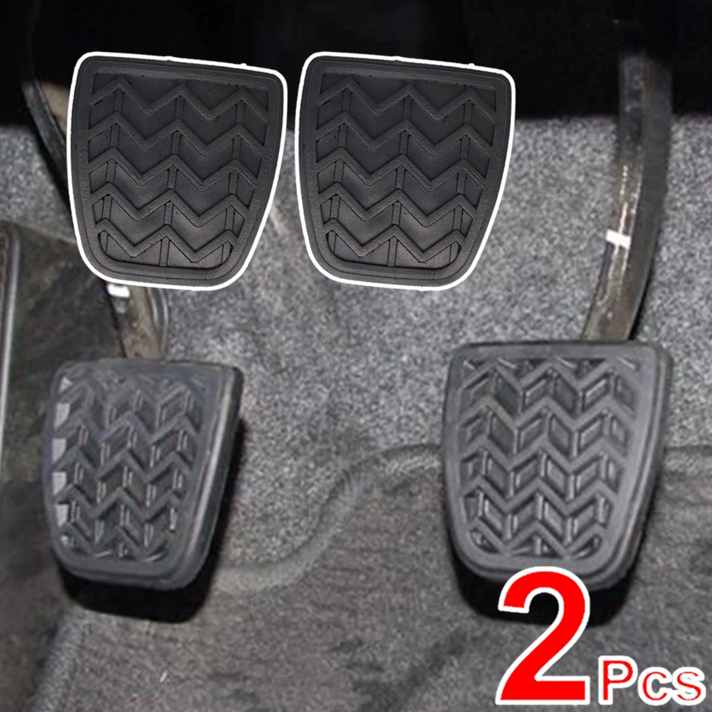 2Pcs Rubber Brake Clutch Foot Pedal Pad Cover For Toyota Camry XV30 XV40... - $7.93