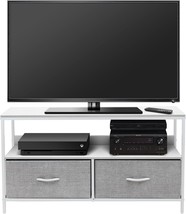 Sorbus Tv Stand Dresser With 2 Faux Wood Drawers - Television Riser Ches... - $97.97