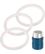 [3 Pack] Impresa Gaskets Fits Thermos Stainless King Food Jar 16 and 24 ... - £11.91 GBP