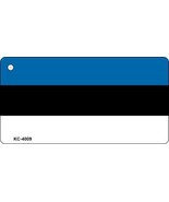 Estonia Flag Novelty Metal Key Chain - £9.54 GBP