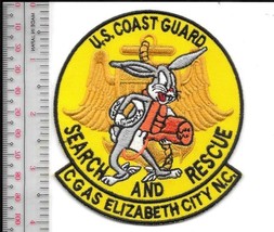 US Coast Guard USCG Air Station Search  Rescue Elizabeth City_ NC Patch - £7.80 GBP