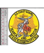 US Coast Guard USCG Air Station Search  Rescue Elizabeth City_ NC Patch - $9.99