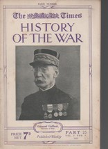 History Of The War Magazine Feb 9 Part 25 General Gallieni Ls - £3.93 GBP