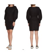 Walter Baker Polly Puff Sleeve Dress, Black, Size Medium, (6/8) NWT - $109.40 CAD