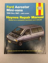 Ford Aerostar Mini Van 1986 through 1997 Haynes Repair Manual - $8.80