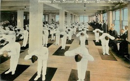C-1910 DAYTON OHIO Exercising Class National Cash Register Works Kirby 3188 - $5.49