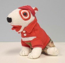 Target Mascot Bullseye Plush BOY PLAID DOG 2010 Edition Two Collectible Toy Polo - £10.29 GBP