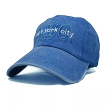 Unisex Cotton Washed Vintage Plain Golf NYC Baseball Cap Adjustable Hat ... - $17.90