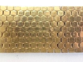 Vintage 18K Gold Plated Large Unisex Heavy Bracelet - £149.56 GBP