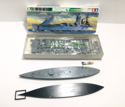 1:700 Tamiya British Battleship Rodney Water Line Series NEW VTG 1990's - $33.20