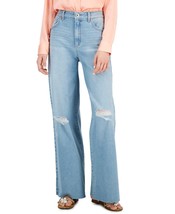 MSRP $70 Inc International Concepts Womens High Rise Wide-Leg Jeans Blue... - £29.00 GBP