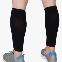 Calf Compression Lycra Sleeve Sleeves For Men Size XL 2XL breathable soft - £9.54 GBP