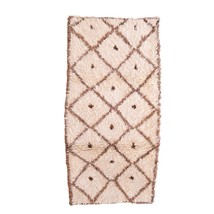 Vintage Moroccan rug, Geometric Azilal Berber carpet 6.04 x 3.08 ft - £246.58 GBP