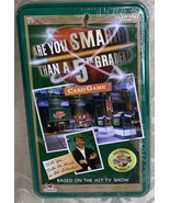 Are you smarter than a 5th grader Card Game and CD NEW SEALED Game Tin G4 - $9.94 CAD