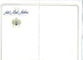 The New Mark Hopkins Hotel Placemat San Francisco California Top Of The Mark - $9.90