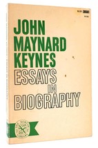 John Maynard Keynes Essays In Biography 1st Edition Thus 1st Printing - £67.79 GBP