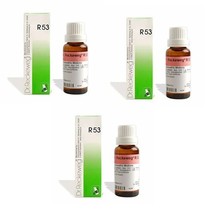 3 Lots X Dr.Reckeweg R 53 Homeopathic Remedy Drops - 22 ML - £33.90 GBP