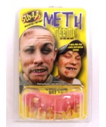 METH HEAD TEETH  fake #995 joke bad false hill  billy bob costume NEW GA... - $175.74 MXN