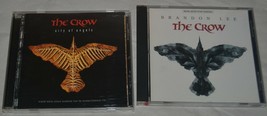 CD Lot of 2 The Crow &amp; The Crow:City Of Angels Soundtracks - £29.20 GBP