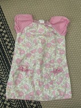 Toddler Girl’s Dress Size 2-3Y Floral Print And Front Pockets SUPER CUTE - £6.71 GBP