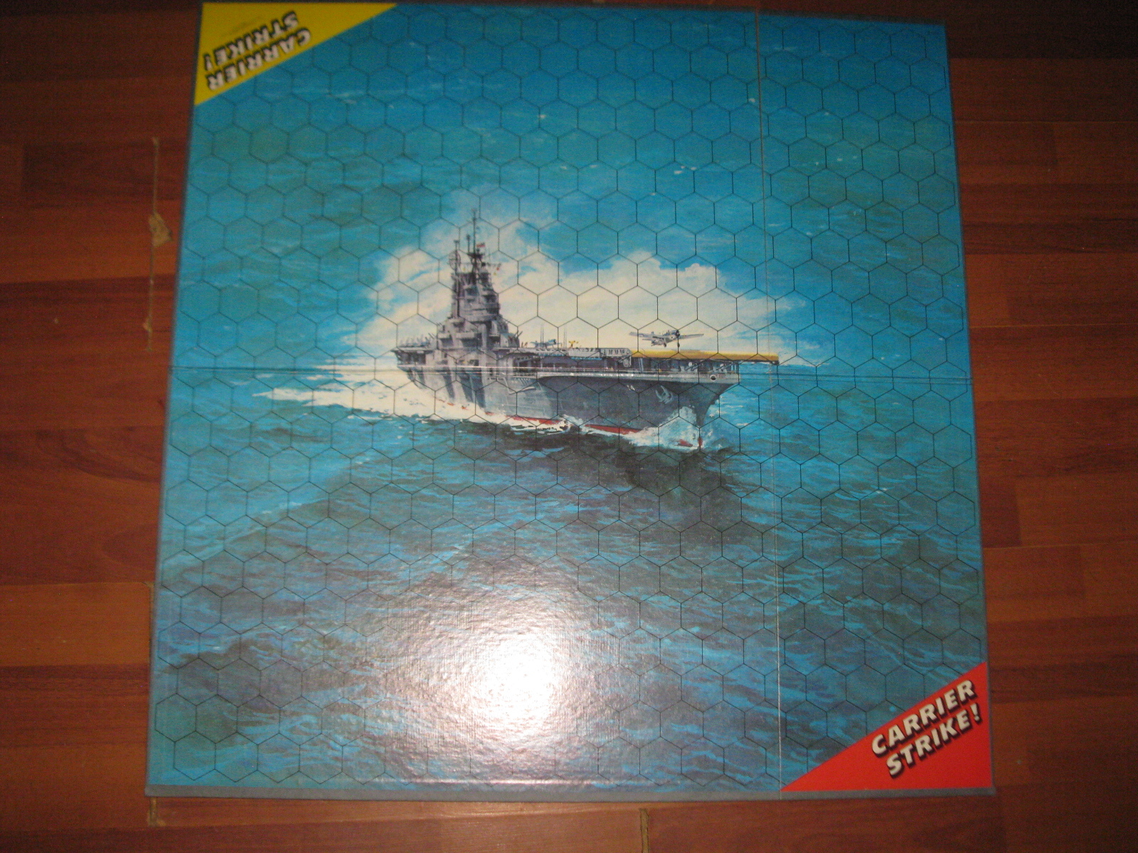 1977 Carrier Strike! Board Game Piece: Game Board - £7.90 GBP