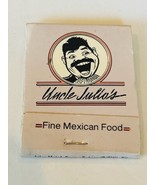 Vintage Match Book Advertising matchbook Uncle Julios Texas Home of Swir... - £10.81 GBP