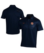 Auburn Tigers Under Armour Md Loose Fit Performance Navy Sideline Polo S... - £42.72 GBP