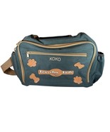 Just Bepaws Dog Travel Bag Green Tan Personalized &quot;KOKO&quot; Tote Boutique P... - $947.53 MXN