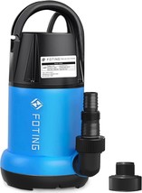 With A 25-Foot Power Cord, The Foting Sump Pump Submersible 1Hp, And Bas... - $126.76 CAD