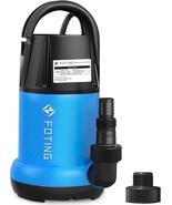 With A 25-Foot Power Cord, The Foting Sump Pump Submersible 1Hp, And Bas... - $1,367.99 MXN
