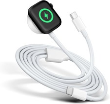 Lifeegrn Phone Watch Charger Cable - Upgraded 2-In-1 Usb C Fast, 4.9Ft/1.5M - £28.02 GBP