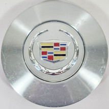 ONE 2008-2011 Cadillac DTS # 4618 17&quot; Wheel Brushed Finish Center Cap # 9594600 - £31.26 GBP