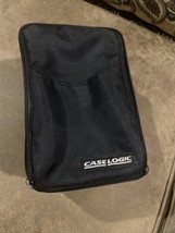 Case Logic 11-14 CD Carrying Storage Case Black With Handle Front Pocket... - $26.73