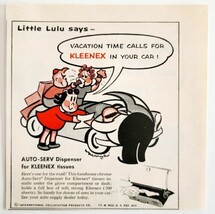 1953 Little Lulu Auto-Serv Kleenex Tissue Dispenser Advertisement Hygien... - $375.23 MXN