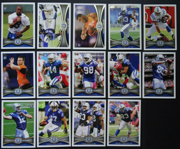 2012 Topps Indianapolis Colts Team Set of 14 Football Cards - £9.36 GBP
