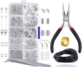 Jewelry Making Starter Kit Set Earring Necklace Repair - £15.28 GBP