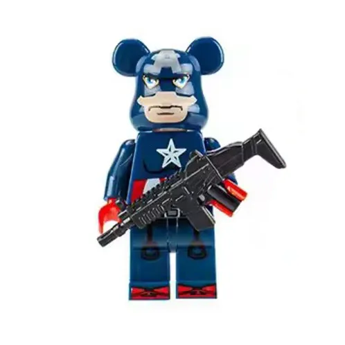 Captain America Bearbricks cartoon Gift US Warehouse - £5.58 GBP