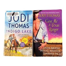 Lot of 2 Jodi Thomas Western Romance Paperback Books Indigo Lake Ransom Canyon - £5.52 GBP