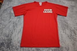 Russel Athletic TShirt Mens Large Red Lightweight Casual Ragin Cajun Lousiana - £8.54 GBP
