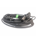 LyxPro XLR Microphone Cable Balanced Male to Female 3 Pin Mic Cord - Black - £31.81 GBP