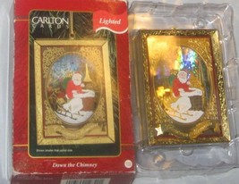 Down the Chimney Carlton Cards Ornament Heirloom Collection - $17.73