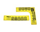 Wilson Tennis Marker Lines, Minions Theme, Straight and Corner, Rubber, ... - $81.85