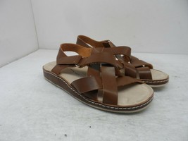 Mia Amore Women&#39;s Buckle Annalise Casual Sandals Brown Size 6.5M - £19.52 GBP