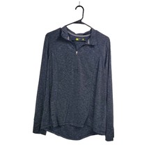 Xersion Women&#39;s Jacket XL Pullover Athletic Zip Long Sleeve Black Slim Fit - $17.28